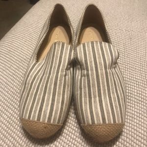 Stuart Weitzman Striped Flat Espadrilles 9